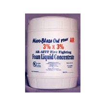 Micro-Blaze-Out microbial, Class A & B (non-AFFF) fire fighting agent